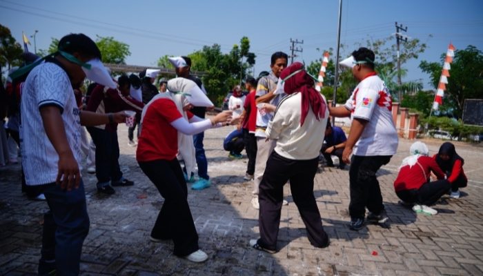Diskominfosan Balangan Gelar Lomba HUT RI, Perkuat Kebersamaan Pegawai