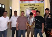 Diduga Curi Peralatan Gudang PT Madina Minning, Ditangkap Polisi
