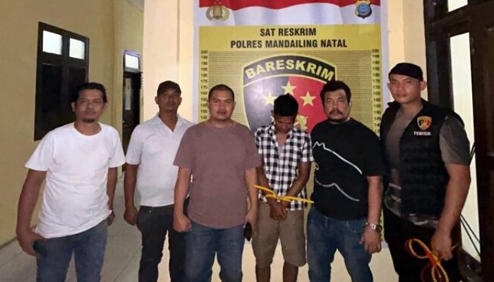 Diduga Curi Peralatan Gudang PT Madina Minning, Ditangkap Polisi