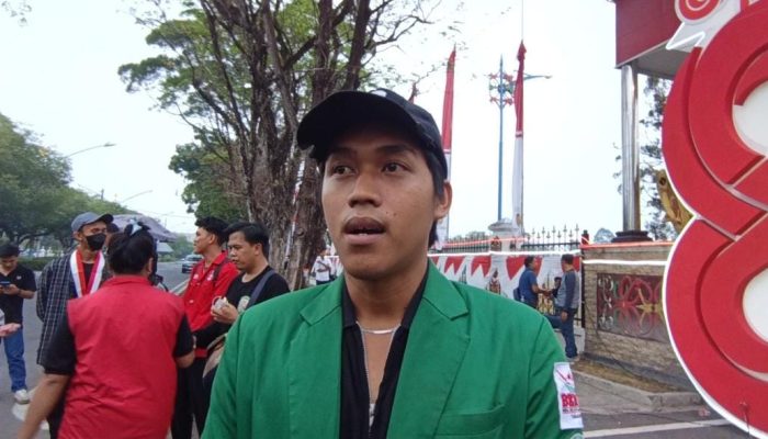 Aksi Mahasiswa di Kantor Gubernur Kalteng Damai, Langsung Ditemui Gubernur