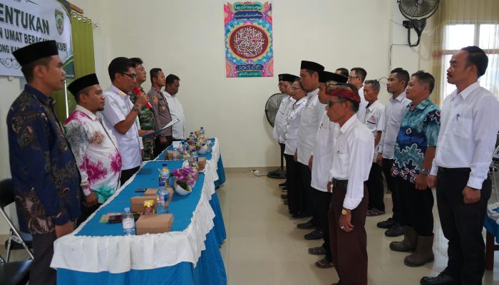 15 Pengurus FKUB Kecamatan Halong Dikukuhkan