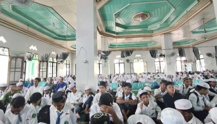 Akibat Kabut Asap, Siswa Madrasah di Barito Timur Belajar Daring