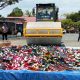 2.946 Botol Miras Ilegal Dimusnahkan di Tanah Bumbu