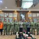 Siswa Sesko TNI Temui Bupati Barito Kuala, Kumpulkan Data Penanganan Karhutla