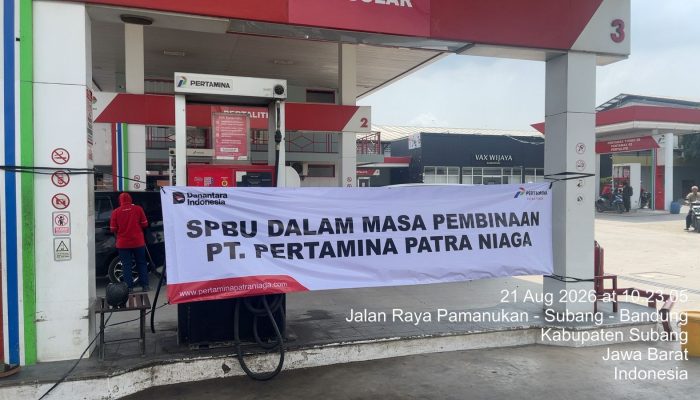 SPBU di Subang Disanksi, Pasokan Biosolar Dihentikan 30 Hari