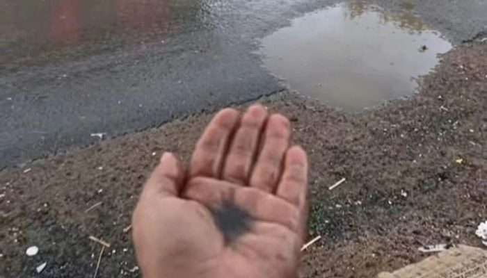 Hujan Saat Kemarau, Air Hujan di Bayan Sari Tanah Bumbu Hitam