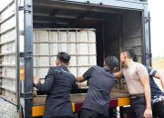 Polda Kalsel Kirim 1.000 Liter Cairan Pemadam ke Polda Kalteng, Gandeng Mahasiswa Tangani Karhutla