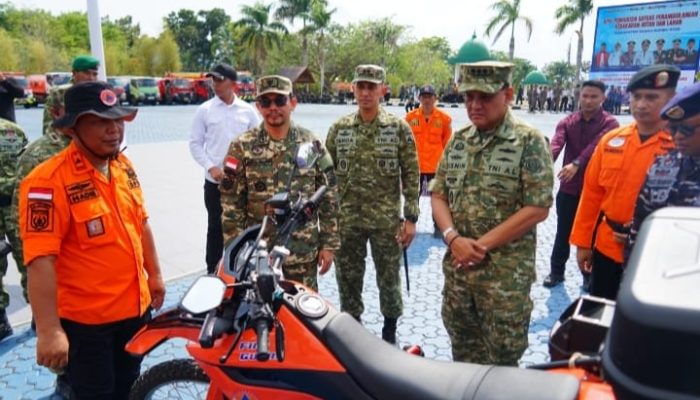 TNI dan Pemkab Tanah Bumbu Siapkan Penanganan Karhutla