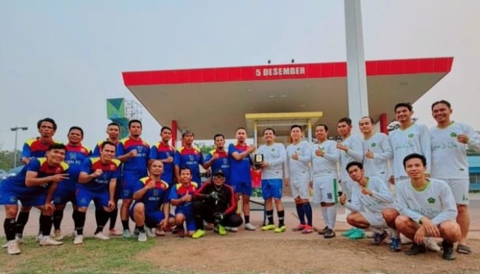 Skor 3-2, Pemkab Kotabaru Menang atas Batola dalam Laga Sparing Sepak Bola