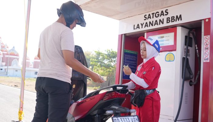 Pertamina Tambah Tiga SPBU Modular di CPI, Antrean BBM Makassar Makin Landai