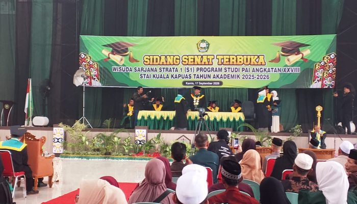 STAI Kuala Kapuas Wisuda 134 Lulusan PAI, 53 Orang Raih Predikat Cumlaude