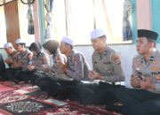 Sat Lantas Polres HSU Doa Bersama Anak Panti