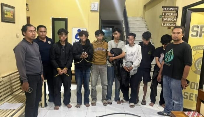 Hendak Tawuran di Bantul, 7 Remaja Diamankan