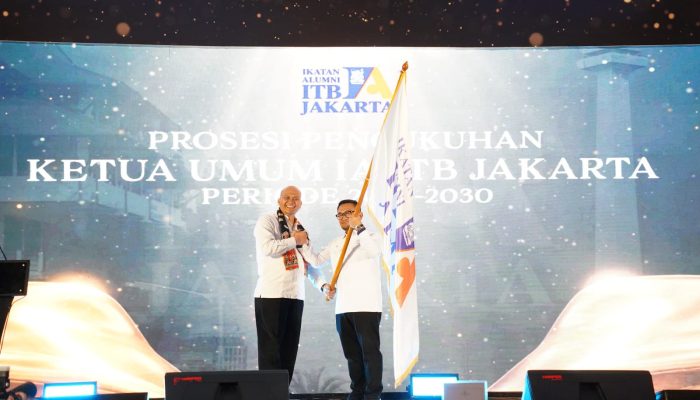 Oki Earlivan Resmi Dilantik sebagai Ketum IA-ITB Jakarta 2026–2030