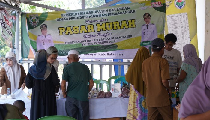 Pasar Murah ke-60 Balangan Hadirkan Sembako Terjangkau dan Layanan IKD