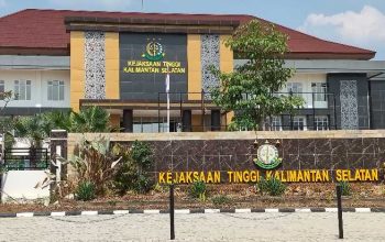 Kantor Kejaksaan Tinggi Kalimantan Selatan di Banjarbaru