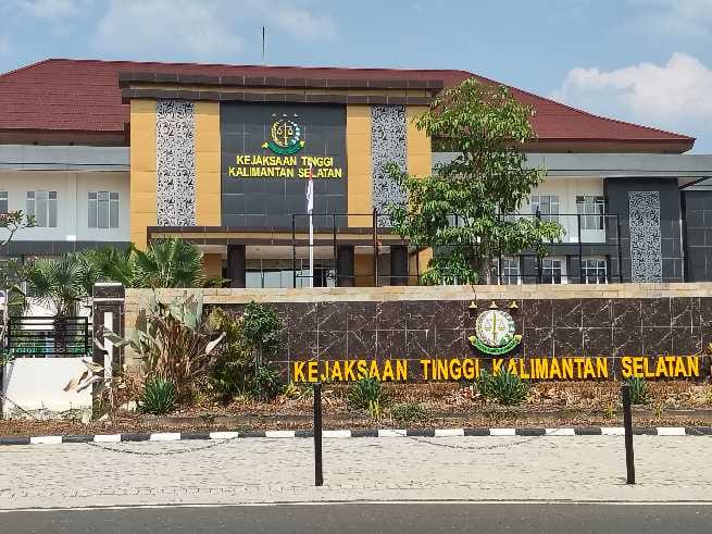 Kantor Kejaksaan Tinggi Kalimantan Selatan di Banjarbaru