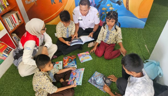 PTK Revitalisasi 57 Perpustakaan dan Salurkan Santunan