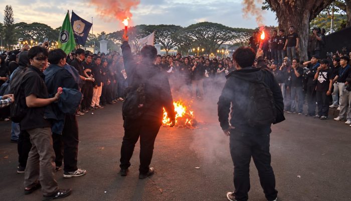 Mahasiswa Brawijaya Sampaikan 10 Tuntutan Agraria ke DPRD Kota Malang