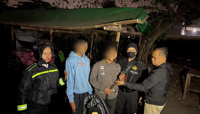 Motor Jumping-Jumping Dihentikan Polisi, 2 Pelajar Bawa Clurit di Bantul