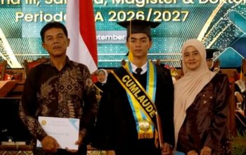 Anak Pekerja Bengkel Jadi Lulusan Terbaik Teknik Pertambangan UPN Veteran Yogyakarta