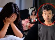 Ilustrasi pemerasan janda di Lampung lewat video call.