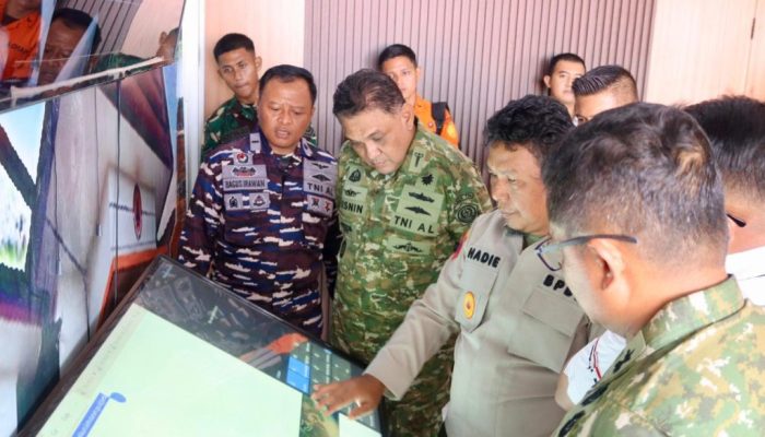 Tim Mabes TNI Monitoring Kesiapan Satgas Karhutla Tanah Bumbu