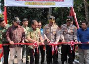 Resmikan Jembatan Merah Putih Polres Balangan, DPRD Dorong Penguatan Kolaborasi Lintas Lembaga