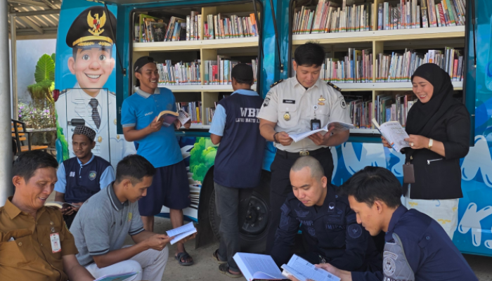 Perpustakaan Keliling Dispersip Masuk Lapas Batulicin
