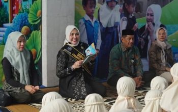 Lewat Dongeng, Bunda Literasi HSS Kenalkan Budaya Membaca Sejak Dini