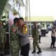 HUT ke-81 TNI, Polresta Banjarmasin Kunjungi Kodim 1007, Serahkan Tumpeng