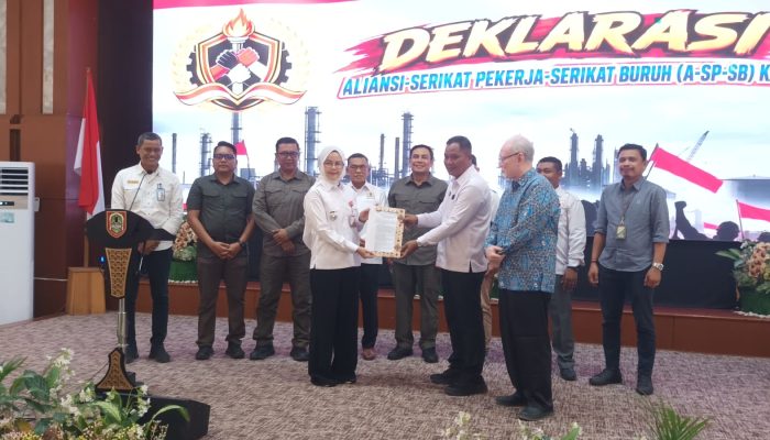 Tiga Serikat Pekerja Kalsel Bersatu dalam Aliansi Perjuangkan Kesejahteraan Buruh
