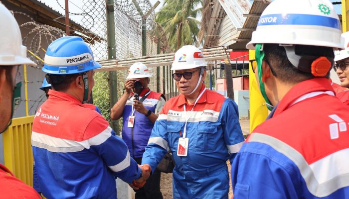 Dua Komisaris Utama Subholding Marine Logistics Pertamina Kunjungi Tersus Merauke
