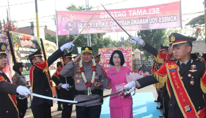 Nanang Haryono Resmi Jabat Kapolresta Sleman