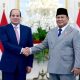 Prabowo dan El-Sisi Sepakati Empat Kerja Sama Indonesia-Mesir