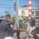 Wujud Kepedulian Saat Kabut Asap, BRI Lindungi Nasabah Kapuas dengan Berbagi Masker Gratis