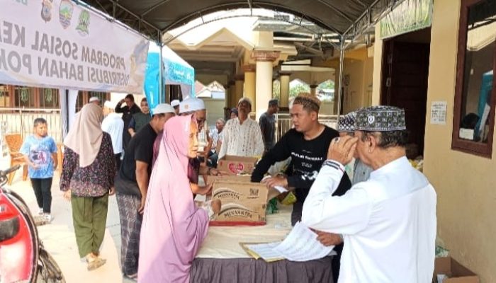 Masjid Jami Baitul Abror Kotabaru Gelar Pasar Murah, Beras Dijual Rp53 Ribu