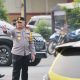 Kapolda Kalsel Turun Langsung Atur Lalu Lintas di Bundaran Palam