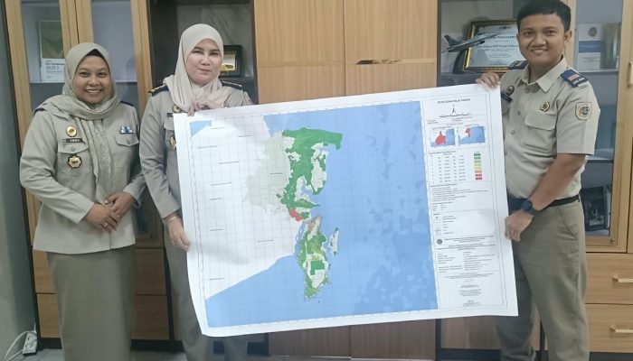 Peta Nilai Tanah Kotabaru Diperbarui, Data 2026 Diserahkan ke BPN Kalsel