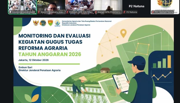 Reforma Agraria Kotabaru Dievaluasi, Kendala GTRA Dibahas
