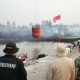 Water Bombing Campur Surfaktan Pyrox Turunkan Suhu Titik Api Karhutla di Kalsel