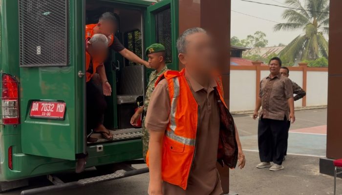 Empat Tersangka Dugaan Korupsi PDAM Barito Kuala Diserahkan ke JPU