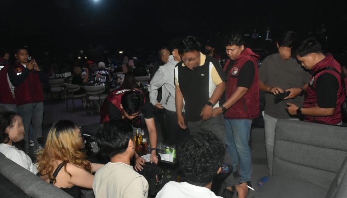 Polda Kalsel Razia THM di Banjarmasin, Pengunjung Jalani Tes Urine Acak