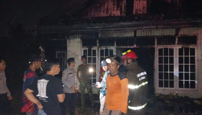 Rumah Aset Pemkab Batola Terbakar, Kerugian Ditaksir Rp300 Juta