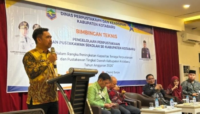 76 Pengelola Perpustakaan Sekolah di Kotabaru Ikuti Bimtek