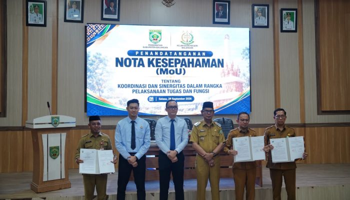 Pemkab Balangan dan Kejari Perbarui Kerja Sama Bidang Perdata dan TUN